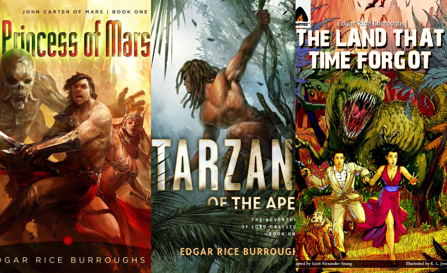 Edgar Rice Burroughs, creator of Tarzan and John Carter