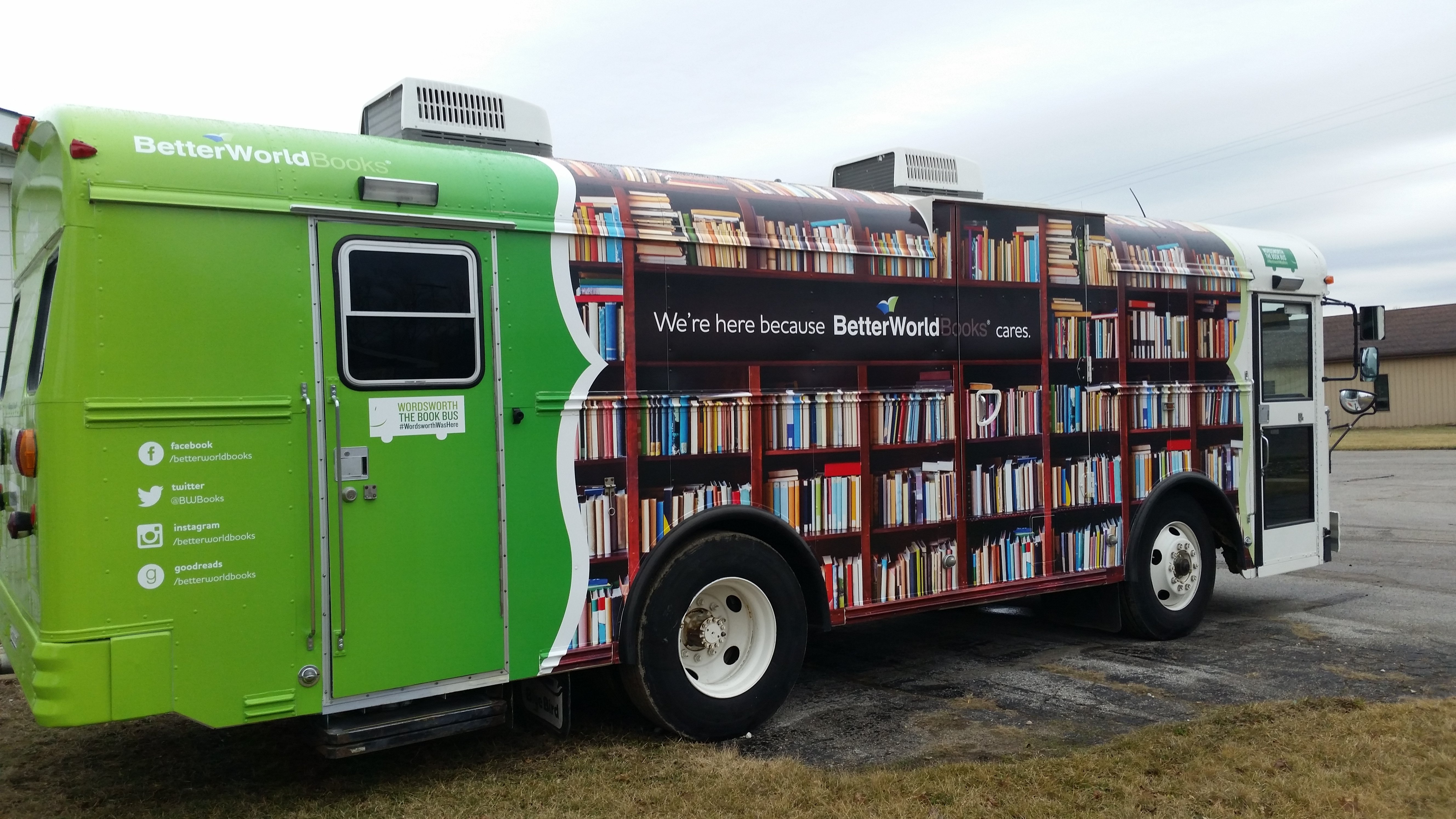 Press Release: “Wordsworth” the Book Bus Will Attend National Bookmobile Day