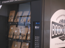 Vending machine for books debuts in local courthouse