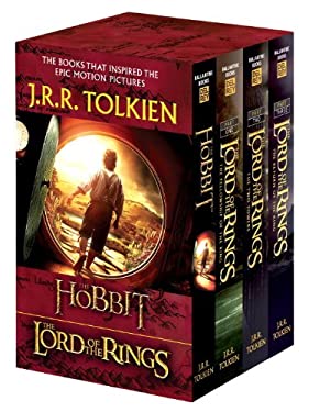 J. R. R. Tolkien 4-Book Boxed Set: the Hobbit and the Lord of the Rings : The Hobbit, the Fellowship of the Ring, the Two Towers, the Return of the King by J.R.R. Tolkien.